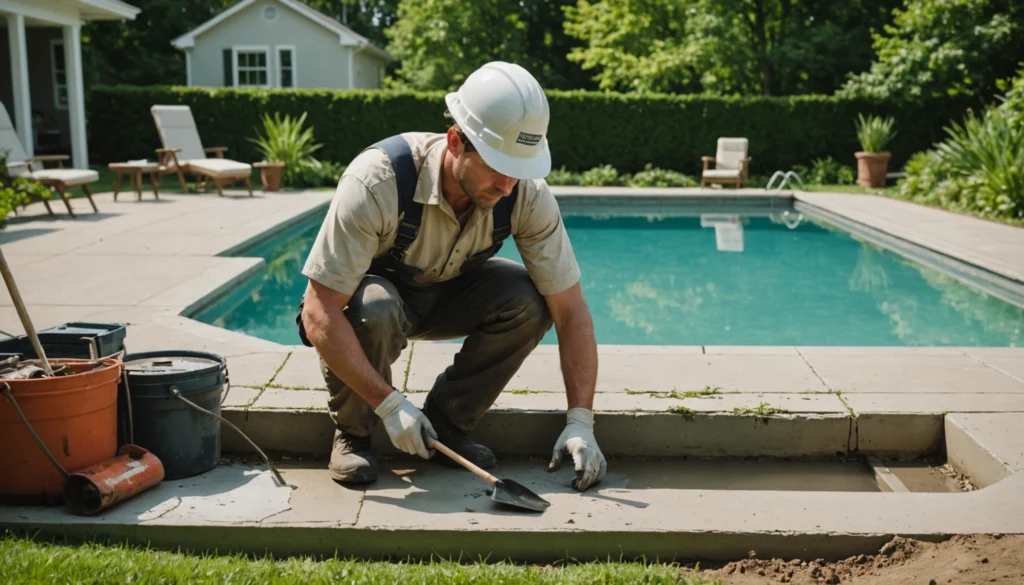 rénovation maçonnerie piscine